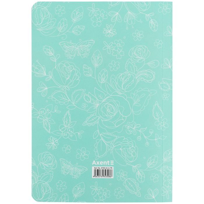 Книга записна Axent A5 TR Morning Dew 2, 80 аркушів клітинка (8700-24-A-TR) зображення 5