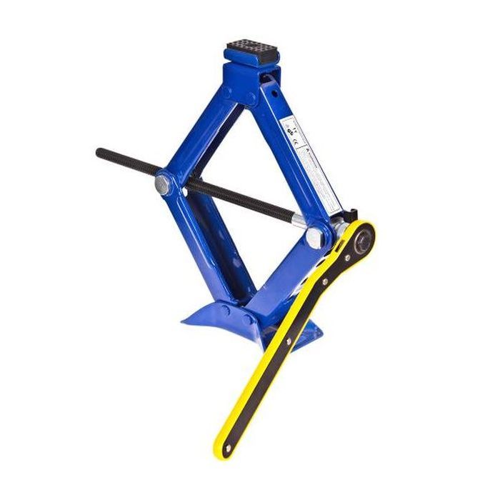 Домкрат VITOL "ромб" з тріскачкою 1 т висота підйом 350мм (DB-T10103A) изображение 3