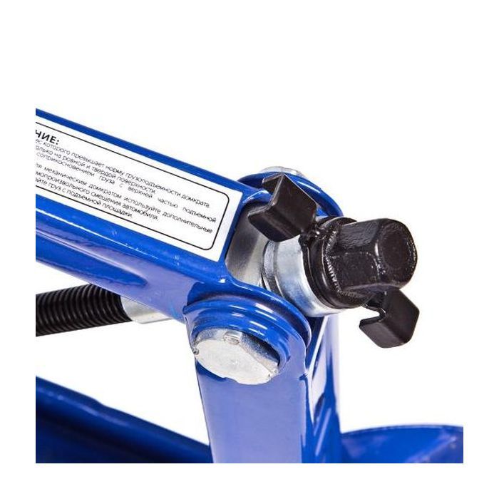 Домкрат VITOL "ромб" з тріскачкою 1 т висота підйом 350мм (DB-T10103A) изображение 5