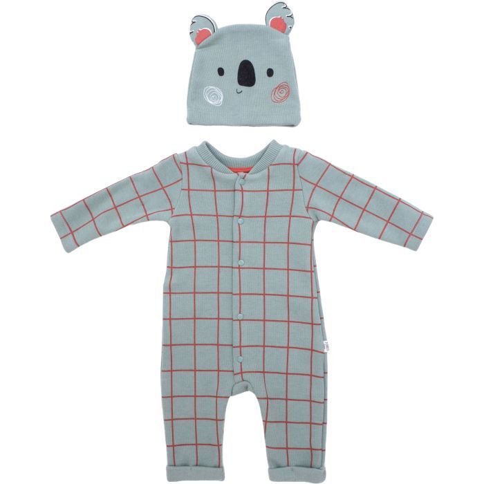 Набор детской одежды Tongs с шапкой (4580-62B-green)