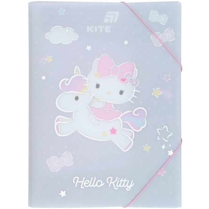 Папка на резинках Kite A4 Hello Kitty (HK25-247-3)