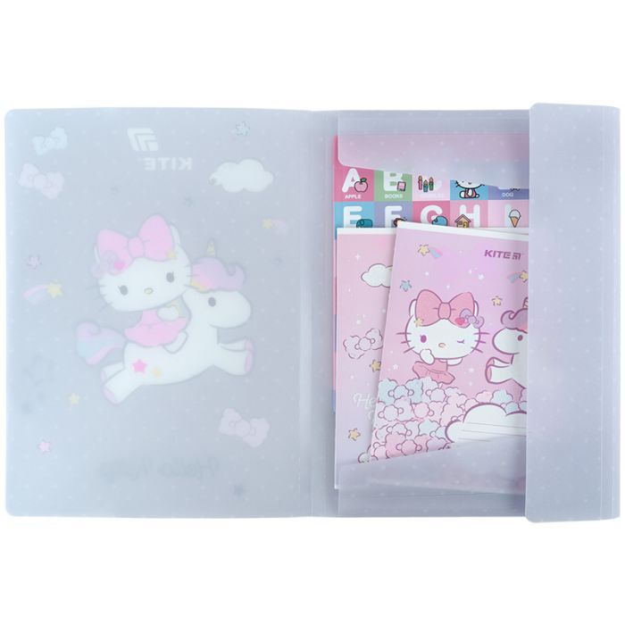 Папка на резинках Kite A4 Hello Kitty (HK25-247-3) зображення 4