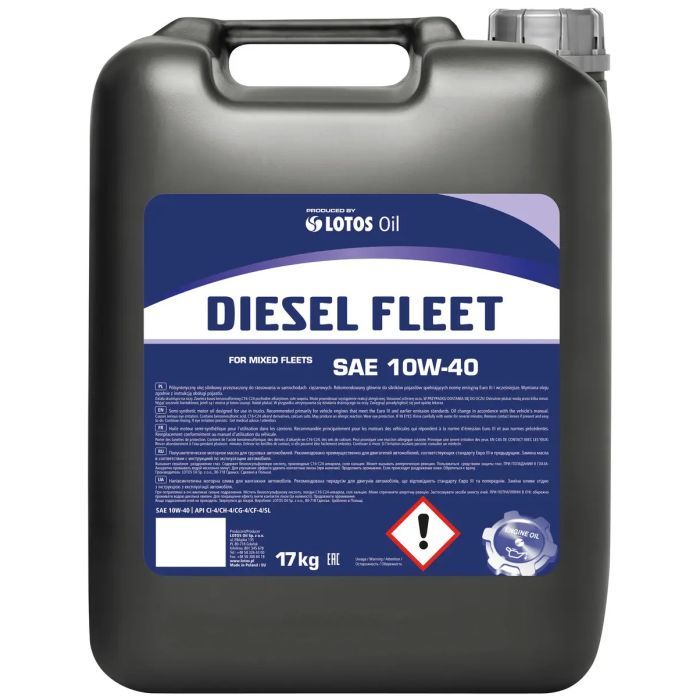 Моторна олива Lotos DIESEL FLEET 10W40 CI-4/SL 20л (WF-2L02B10-000)