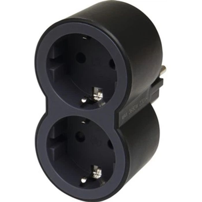 Сетевой разветвитель Legrand Стандарт 2х2К+C передні розетки (694517)