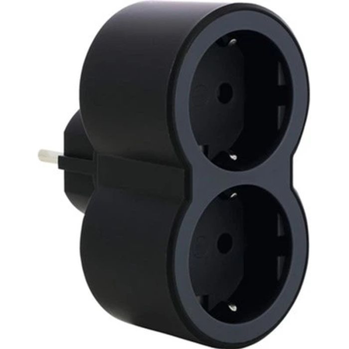 Сетевой разветвитель Legrand Стандарт 2х2К+C передні розетки (694517) изображение 3