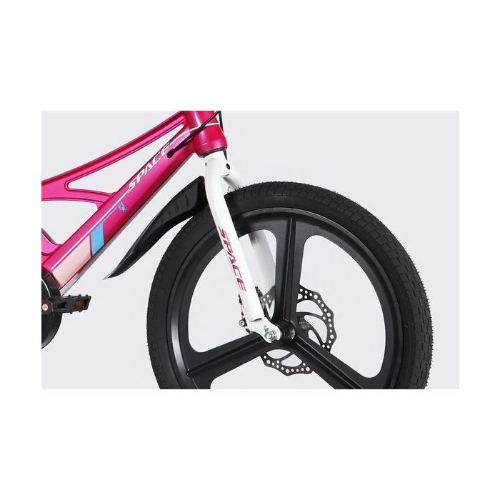 Велосипед Space 20" KID STAR DD рама-11" MG 2026 рожевий з білим (OPS-SK-20-047) зображення 5