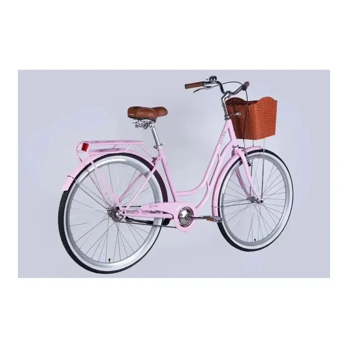 Велосипед Dorozhnik 28" RETRO Velosteel рама-19" ST 2025 світло-рожевий (OPS-D-28-430) зображення 6