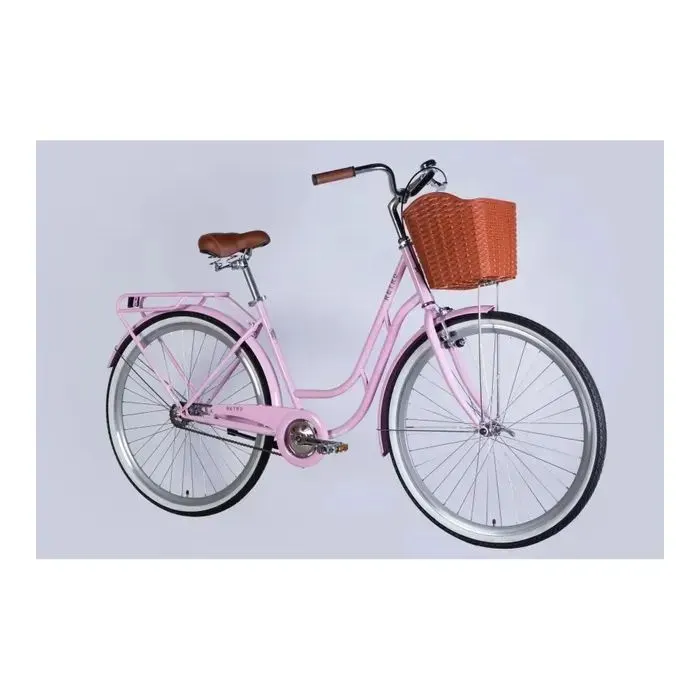 Велосипед Dorozhnik 28" RETRO Velosteel рама-19" ST 2025 світло-рожевий (OPS-D-28-430) зображення 7