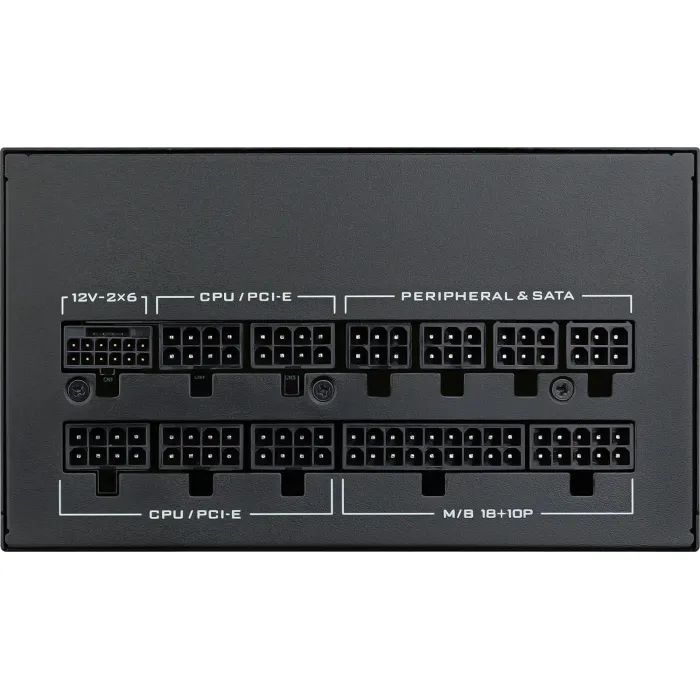 Блок питания Lian Li 1200W SX1200P Black (G9P.SX1200P.B000.EU) изображение 5