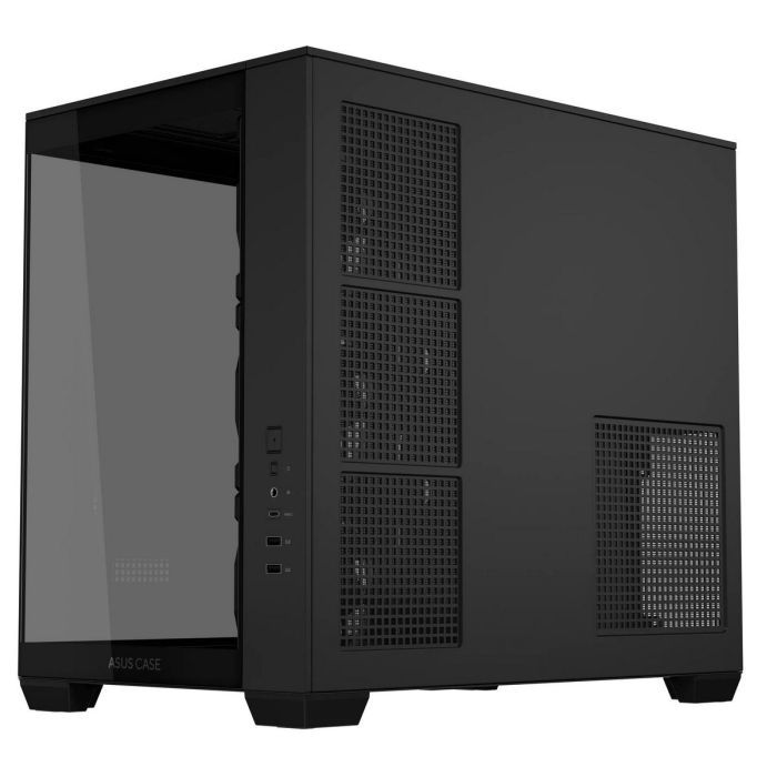 Корпус для ПК ASUS A32 Plus Black Tempered Glass (90DC00S0-B19000) изображение 8