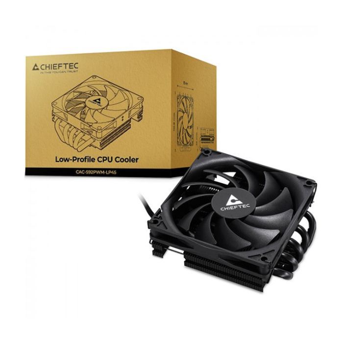 Кулер до корпусу Chieftec CAC-S92PWM-LP45 зображення 7