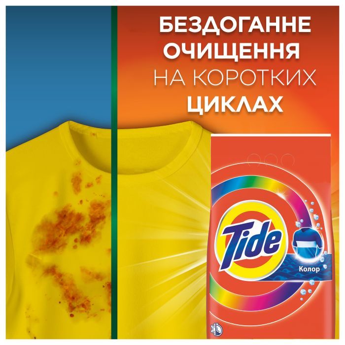 Пральний порошок Tide Color 900 г (8006530172158) зображення 3