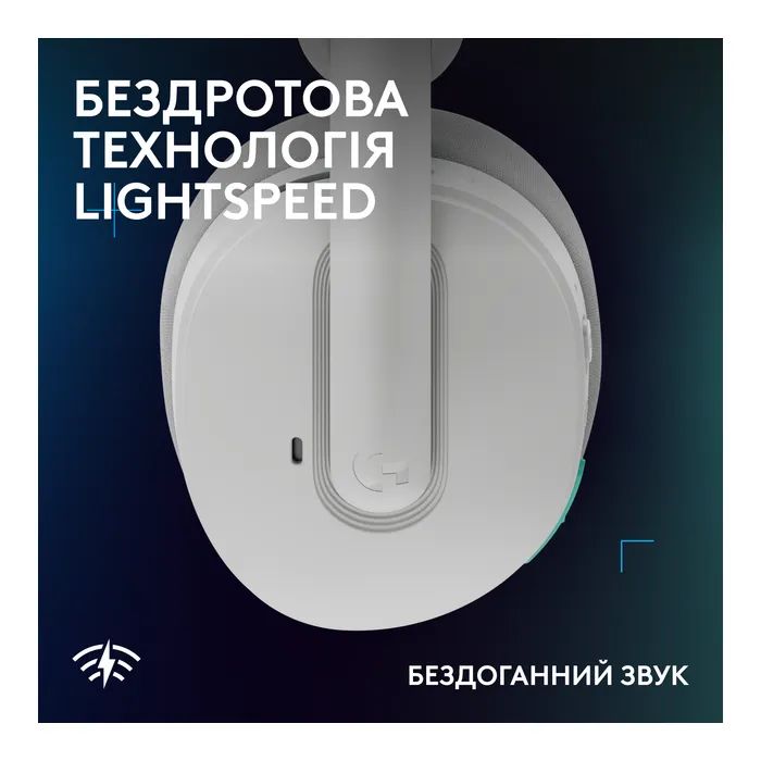 Наушники Logitech G325 Lightspeed White (981-001531) изображение 4