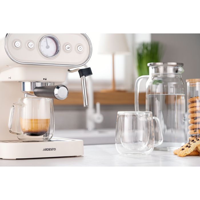 Набор чашек Ardesto 250мл, 2шт, боросилікатне скло, прозорий (AR2625BPR) изображение 4