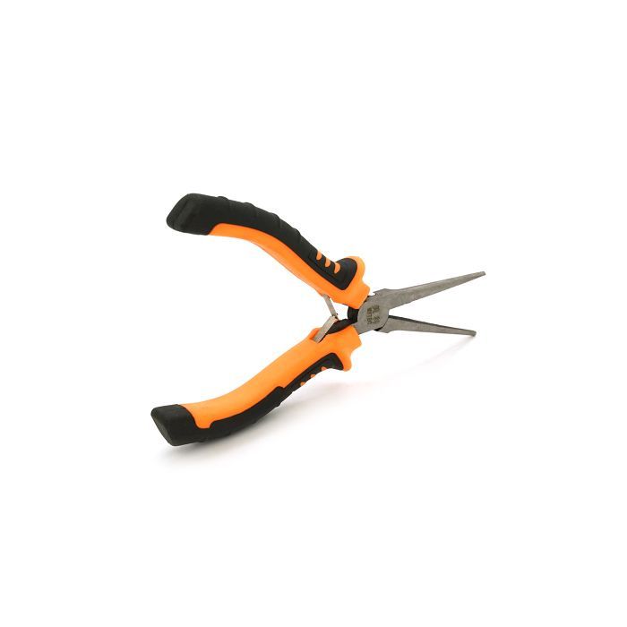 Плоскогубці Voltronic круглогубці, сіро-жовтогарячі ручки, 155мм, 55гр (YT-MYTEC155Long) зображення 2