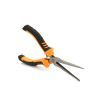 Плоскогубці Voltronic круглогубці, сіро-жовтогарячі ручки, 155мм, 55гр (YT-MYTEC155Long)