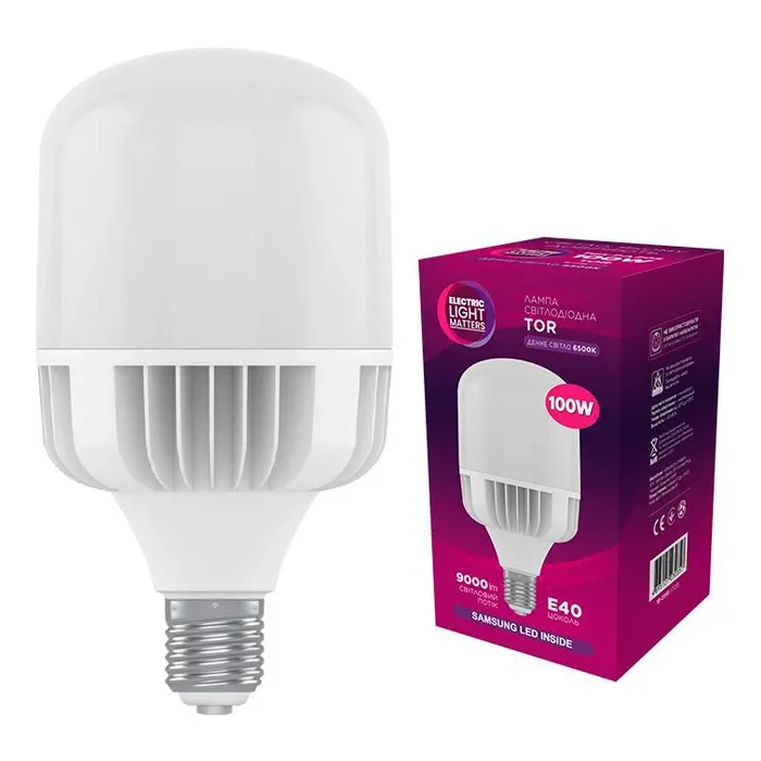 Лампочка ELM TOR 100W PA20S E40 6500 (18-0198)