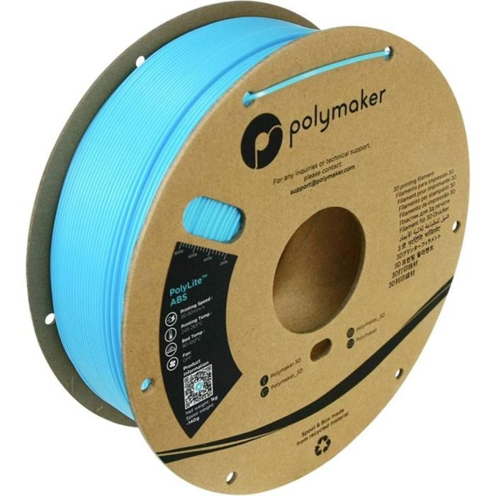 Пластик для 3D-принтера Polymaker ABS POLYLITE 1,75mm 1kg ORANGE (PE01009)