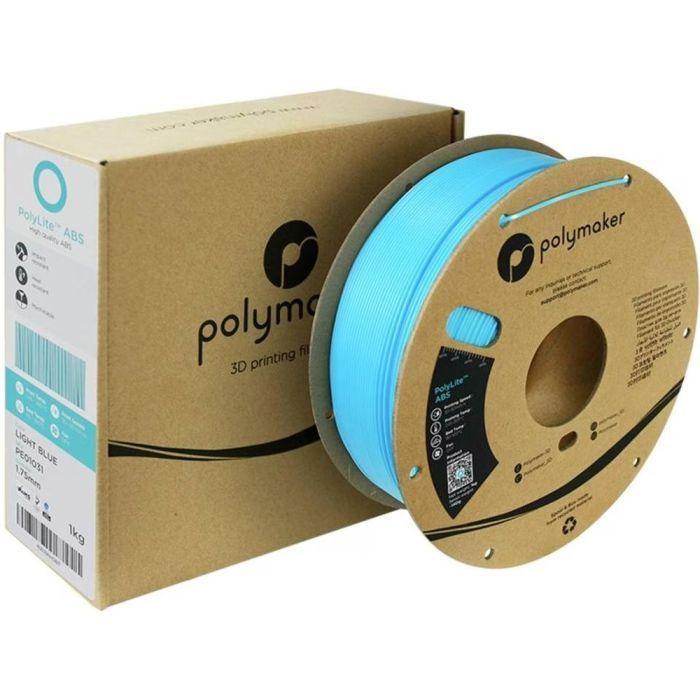 Пластик для 3D-принтера Polymaker ABS POLYLITE 1,75mm 1kg ORANGE (PE01009) зображення 4