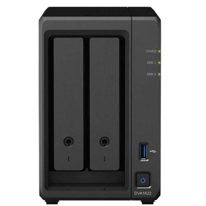 Регистратор для видеонаблюдения Synology DVA1622 изображение 2