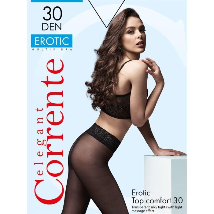 Колготы Corrente Erotic 30 Den Nero - 3 (2160302753573)