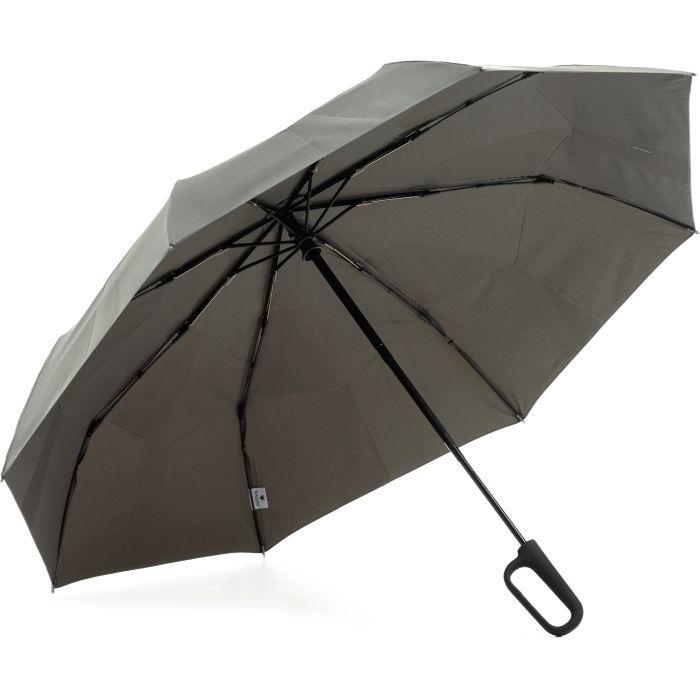 Зонт Krago складна EASYFOLD 8-спицева повний автомат сіра (umb-15-002)