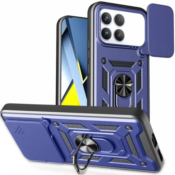 Чохол до мобільного телефона BeCover Military Poco F8 Pro Blue (715403)