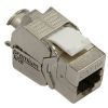 Модуль Keystone RJ45 FTP кат.6a, литий 180° Premium Line (109824010)