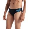 Плавки Arena Openings Swim Briefs 008065-580 чорний, синій 80 (3468337418825) изображение 5