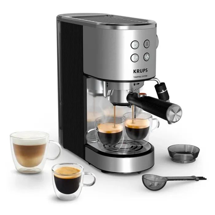 Рожковая кофеварка эспрессо Krups XP499EE0