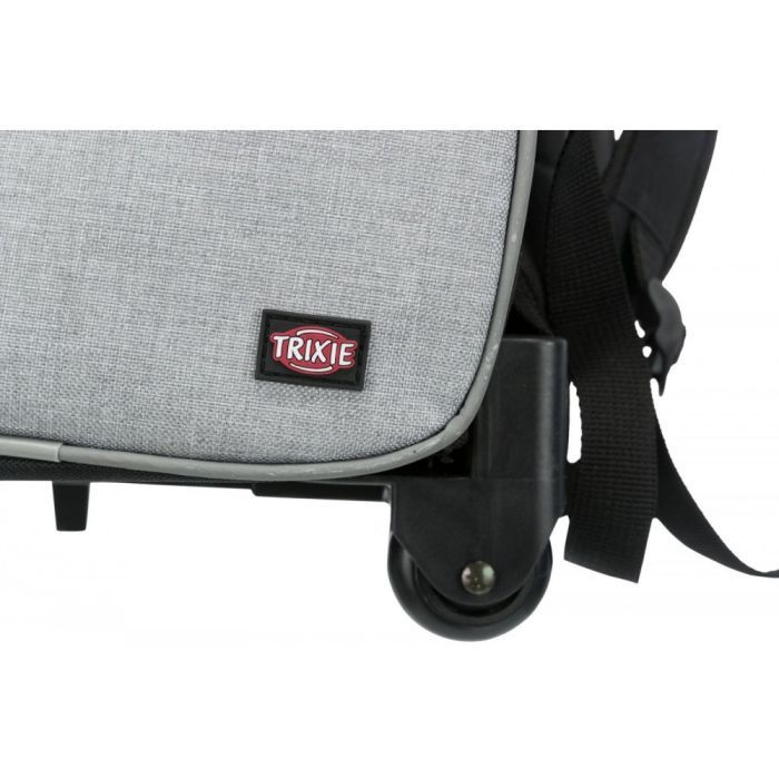 Переноска для тварин Trixie Trolley до 8 кг 32х45х25 см чорно-сіра (4011905028804) зображення 4