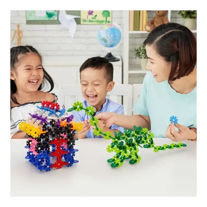 Конструктор Picasso Tiles 3D Construction Building Set 600 деталей (817338022693) изображение 2