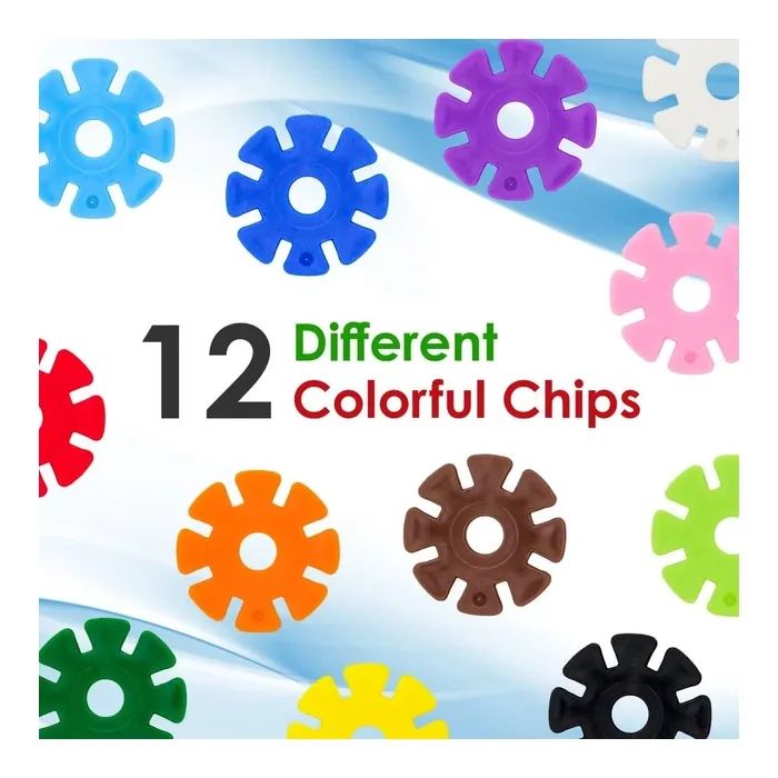 Конструктор Picasso Tiles 3D Construction Building Set 600 деталей (817338022693) изображение 6