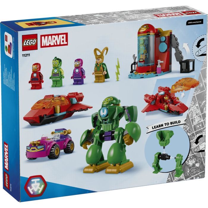 Конструктор LEGO Marvel Локи против команды Железного Человека (11211) изображение 11