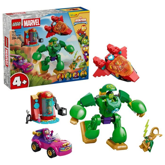 Конструктор LEGO Marvel Локи против команды Железного Человека (11211) изображение 2
