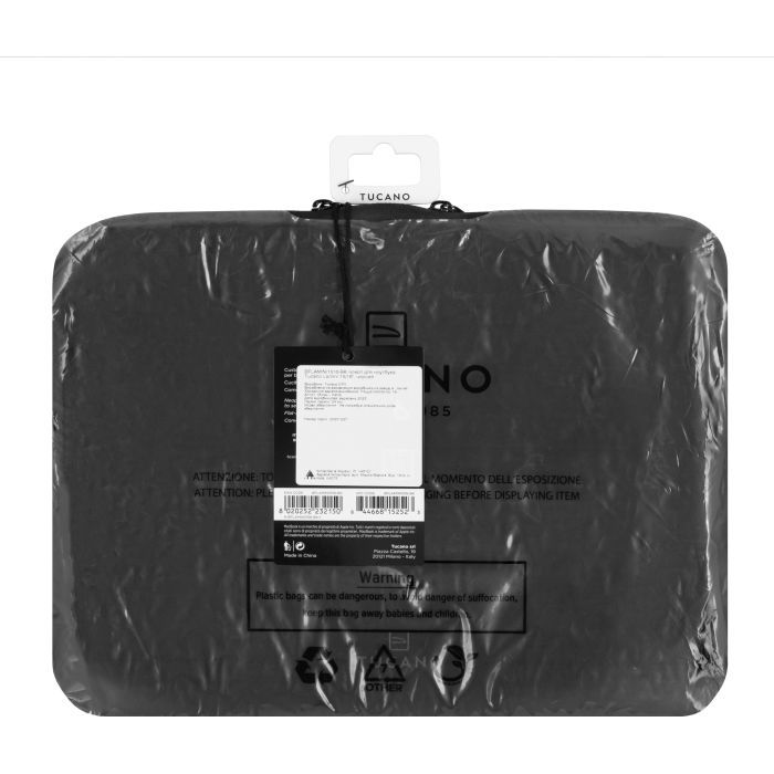 Чехол для ноутбука Tucano 15/16" Lamini, Black (BFLAMINI1516-BK) изображение 4