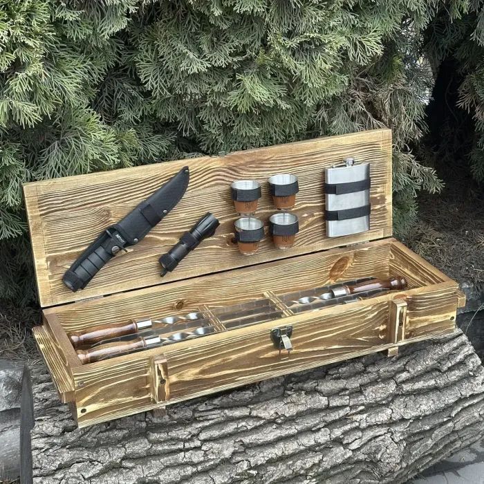 Набор для барбекю Metalzavod Мілітарі світла текстура (PN-Militari-TLT) изображение 3