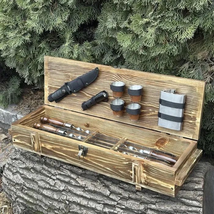 Набор для барбекю Metalzavod Мілітарі світла текстура (PN-Militari-TLT) изображение 5