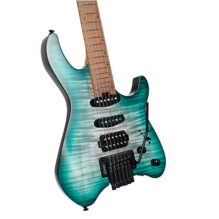 Електрогітара Cort Space G6TR (Semi Gloss Lagoon) зображення 3