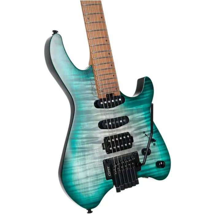 Електрогітара Cort Space G6TR (Semi Gloss Lagoon) зображення 3