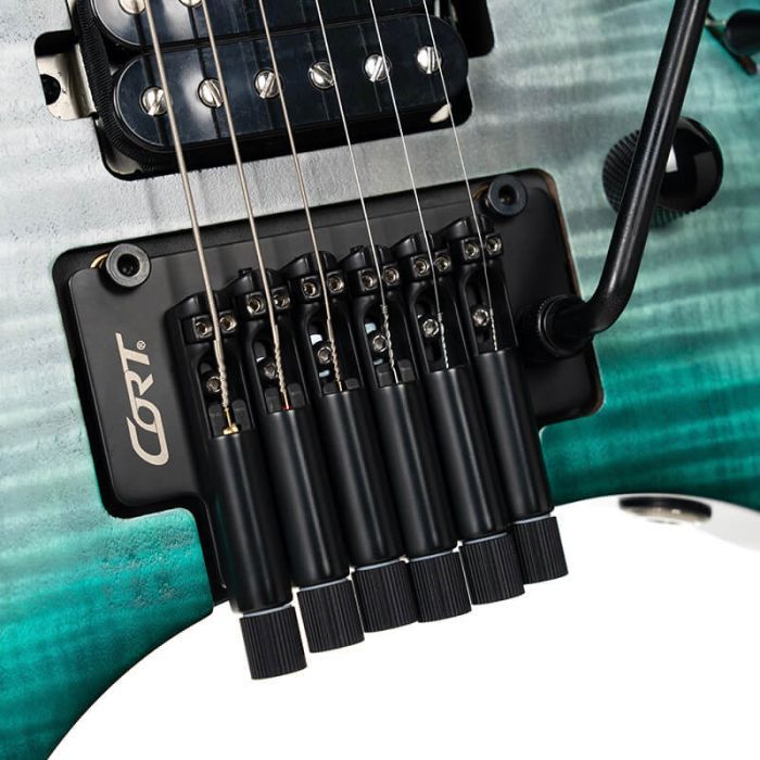 Електрогітара Cort Space G6TR (Semi Gloss Lagoon) зображення 6
