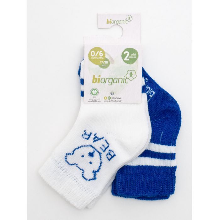 Носки детские Bibaby с мишкой (68408-0-6-beige) изображение 2