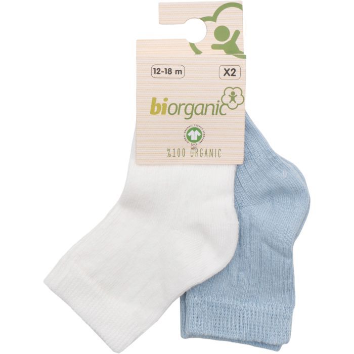 Носки детские Bibaby однотонные (68345-12-18-creamblue)