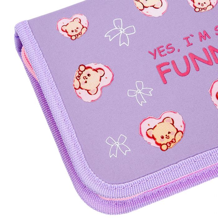 Пенал Yes твердий одинарний з клапаном Bear Rules HP-03 (533728) зображення 7