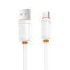 Дата кабель USB 2.0 AM to USB-C 1.0m 3A white XO (XO-CB-300UC-WH) изображение 4
