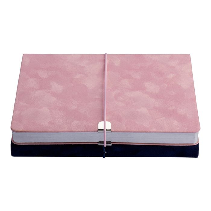 Еженедельник Buromax недатированный VELOUR, A5, розовый, штуч.кожа, 336 страниц (BM.20770-10) изображение 6