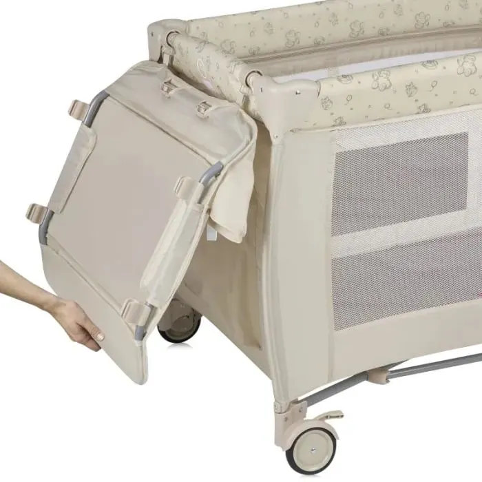 Кроватка Lionelo манеж SVEN PLUS BEIGE OLIVE (LO-SVEN PLUS BEIGE OLIVE) изображение 12