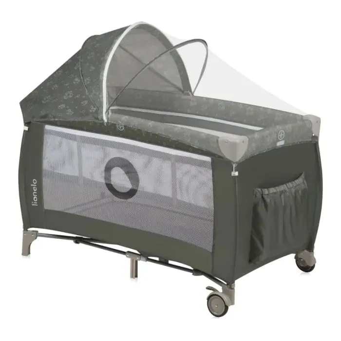 Кроватка Lionelo манеж SVEN PLUS BEIGE OLIVE (LO-SVEN PLUS BEIGE OLIVE) изображение 2