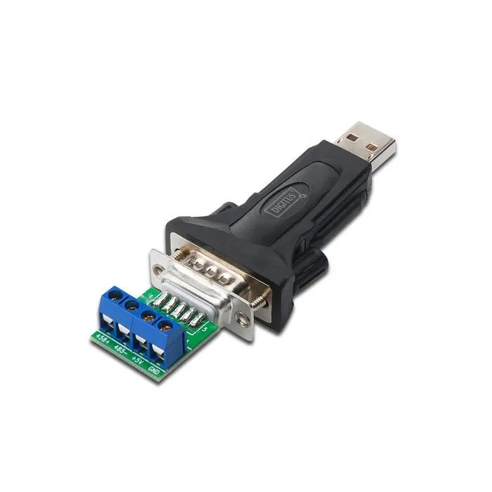 Переходник USB to COM RS232/RS485 black Digitus (DA-70157) изображение 2