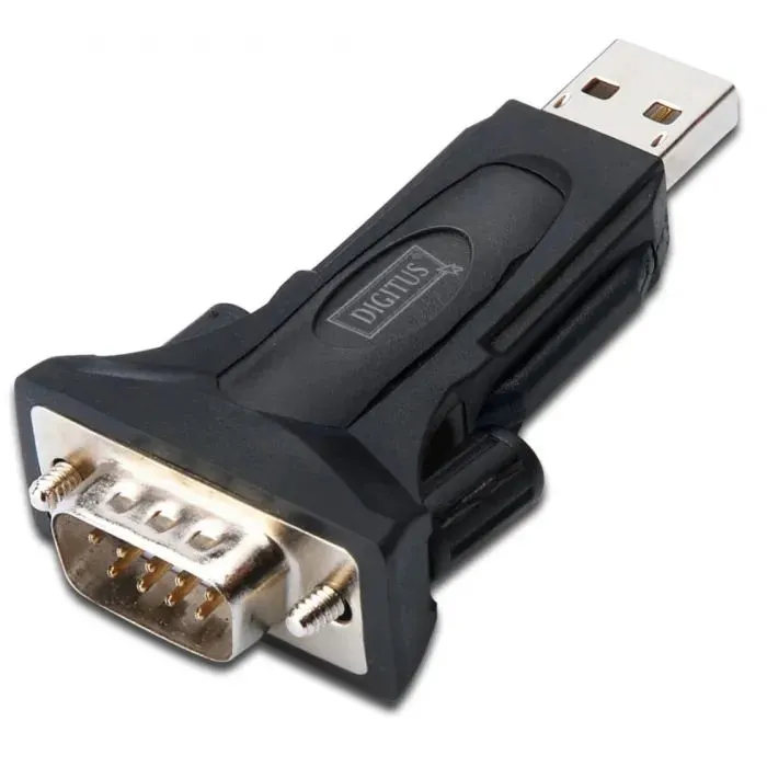 Перехідник USB to COM RS232/RS485 black Digitus (DA-70157) зображення 4